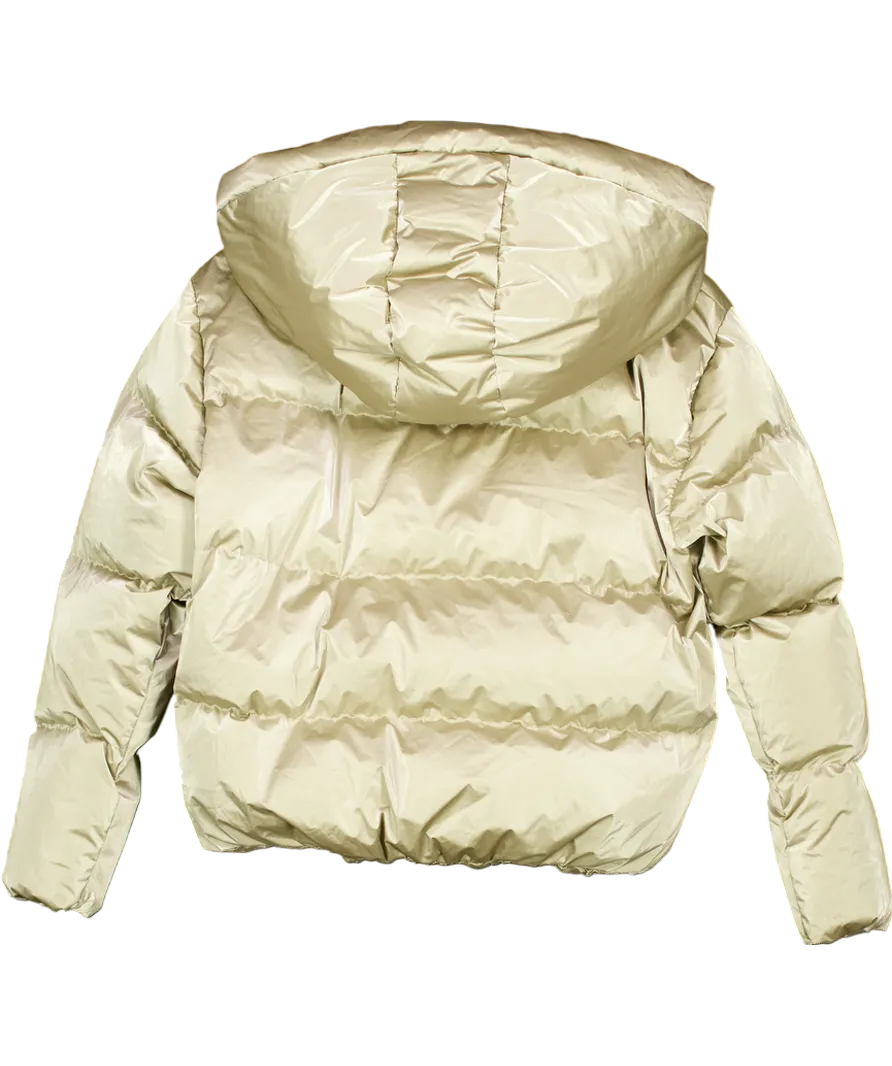 Bonpoint Blythe Metallic Puffer Jacket 14 Years