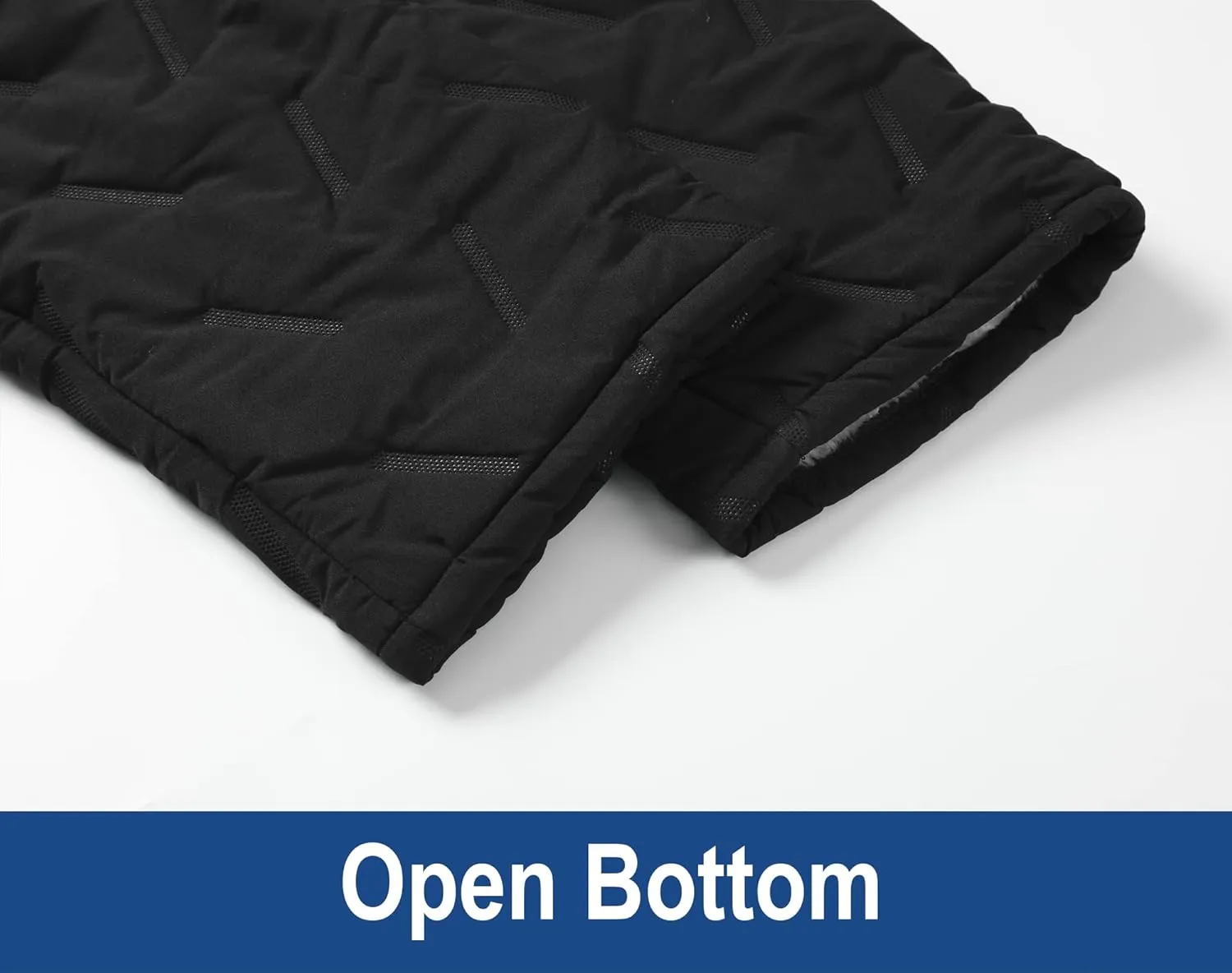 Mens Winter Warm Sweatpants Fleece Sherpa Lined Track Pants Active Thermal Joggers with Zipper Pockets