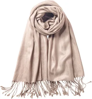 Pashmina Feel Shawl Wraps for Women Evening Dresses and Wedding Cover Up Formal Soft Silky Rave Scarf Elegant