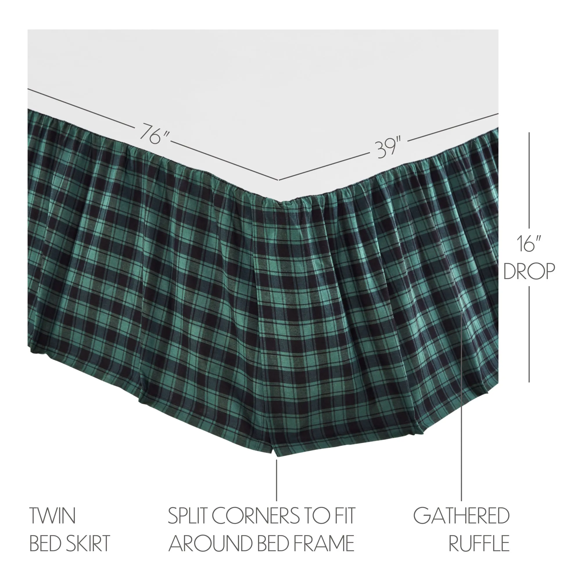 Pine Grove Bed Skirt
