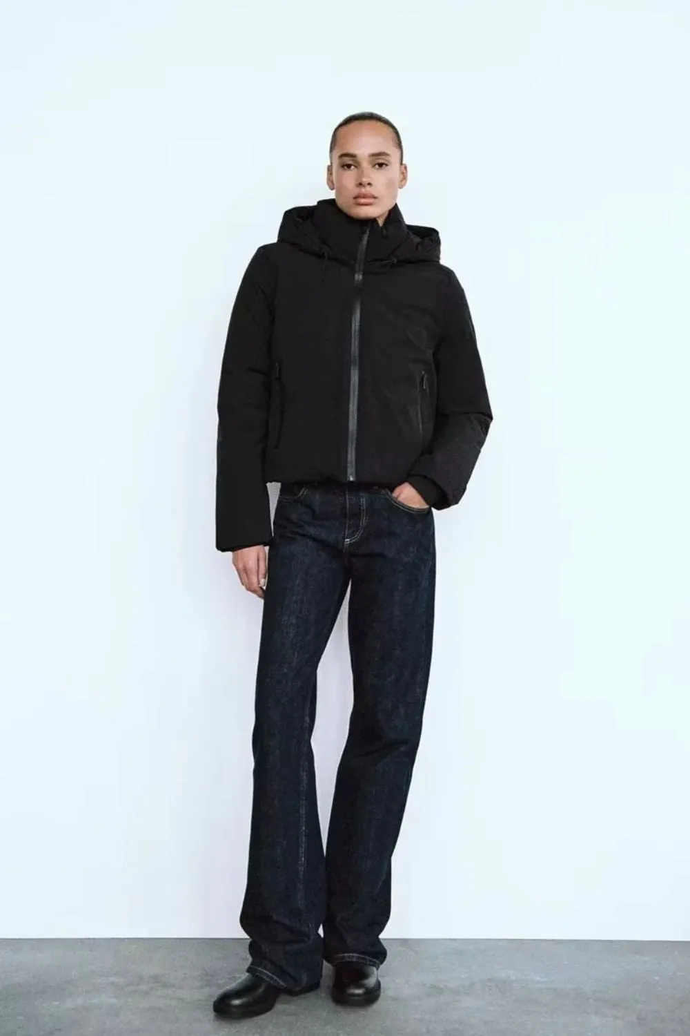 'Rainer ' Trendy Puffer Jacket with Hood